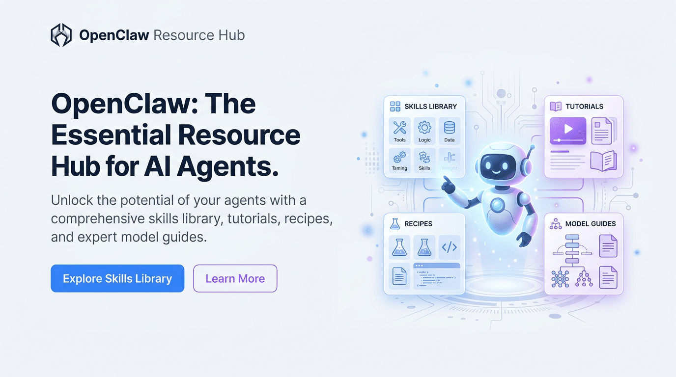 OpenClaw resource hub visual